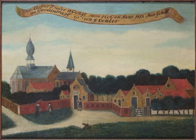 Thabor klooster door Unbekannt Unbekannt